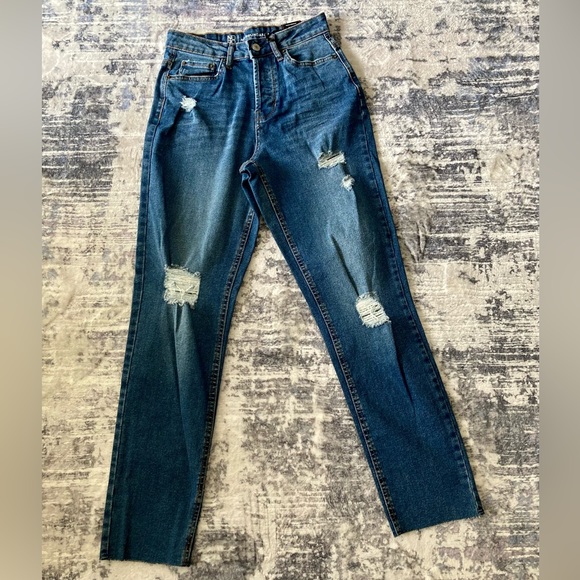 No Boundaries' Boyfriend Jeans Size 1 - Picture 2 of 11